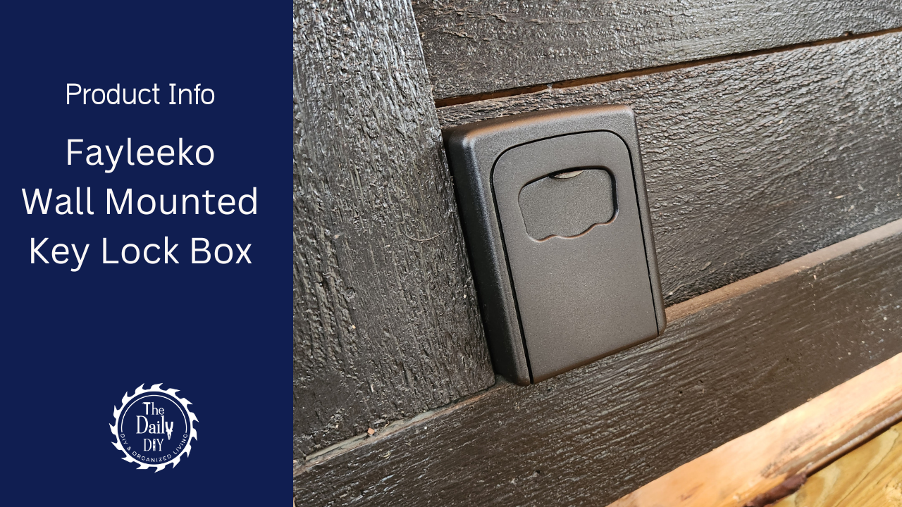 Watch Wall Mounted Key Lock Box by Fayleeko Product Info on Amazon